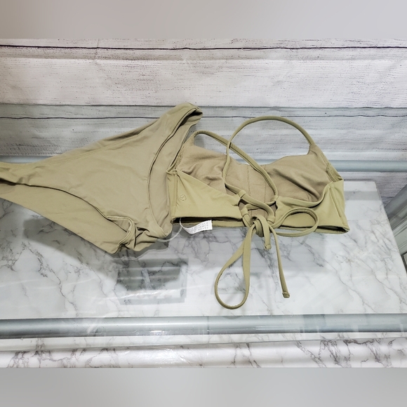 Olive Green Bikini Set - Picture 2 of 2